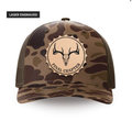 112PFP-LP Richardson Leather Patch Pattern Trucker Cap